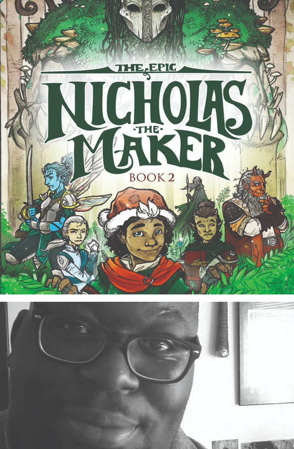 Art and portrait of Brian W. Parker